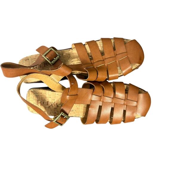 Korks By Kork Ease Whitney Platform Sandals Clogs, Women's Size 10 M Tan - Picture 2 of 7